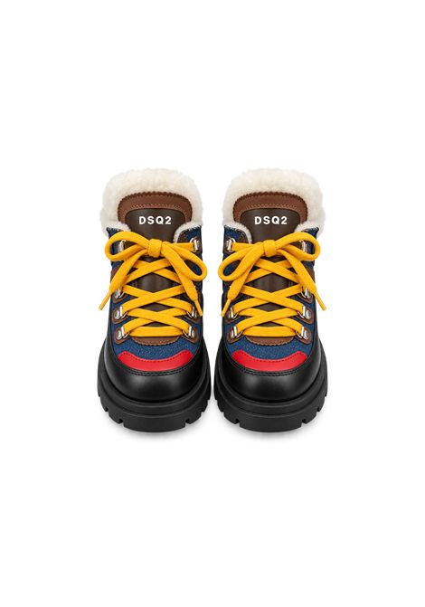Anfibi con pelliccia DSQUARED2 JUNIOR | 83666 837561